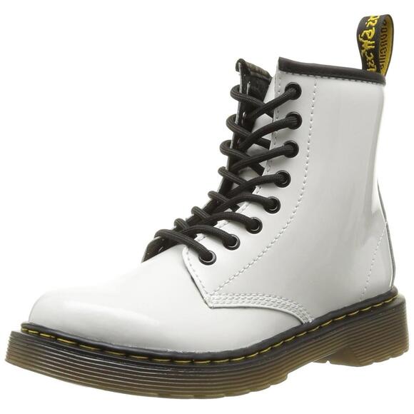 Dr. Martens Shoes - DR. MARTENS ZAVALA T LAMPER AIR WAIR WOMEN’S WHITE COMBAT BOOT SIZE US 9